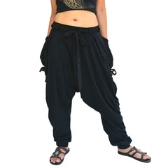 Harem Pants Women Men Baggy Yoga Dhoti Lounge Pants