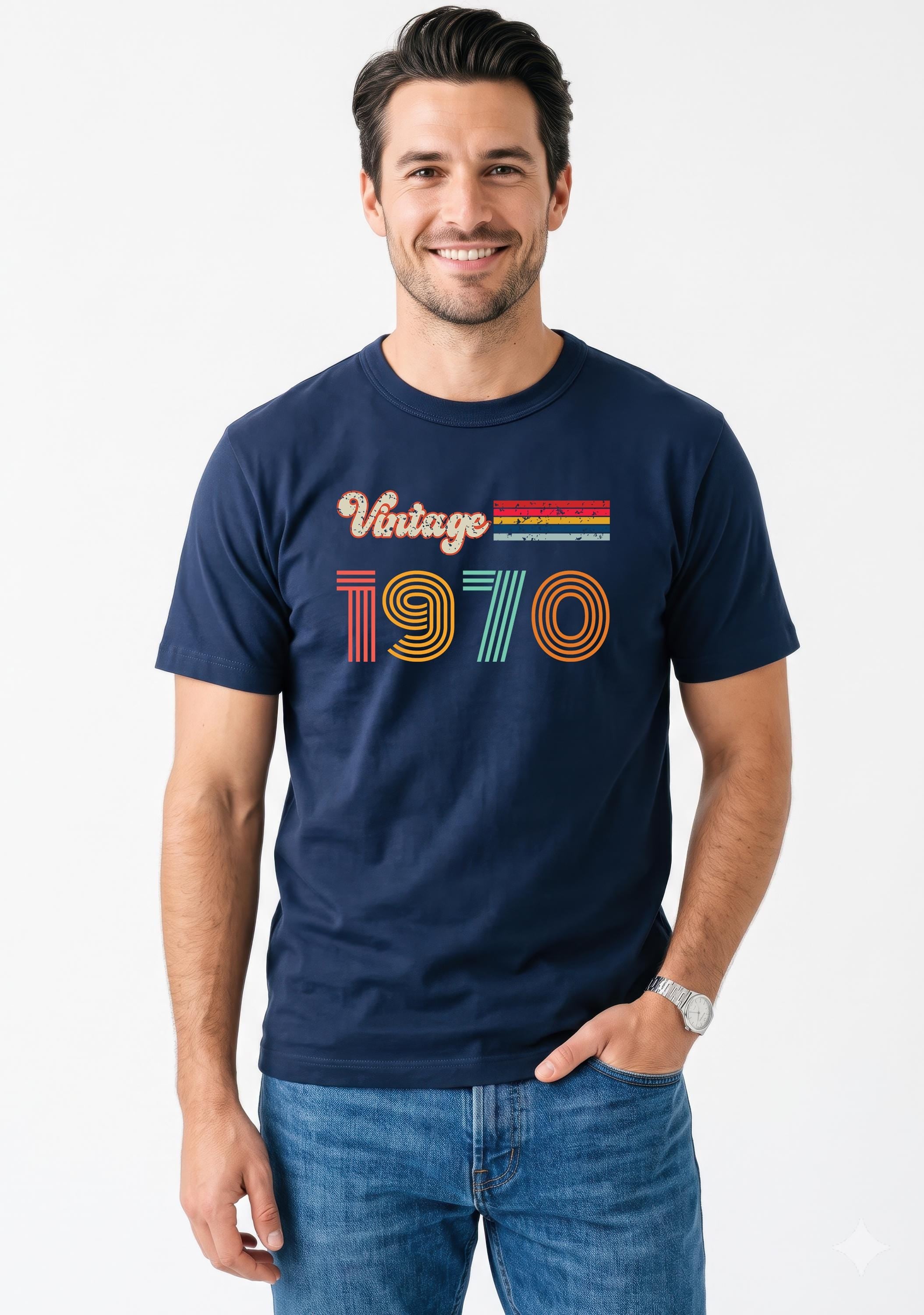 Retro Vintage Birthday Shirt, 1970 Vintage Shirt, 56th Birthday Gift