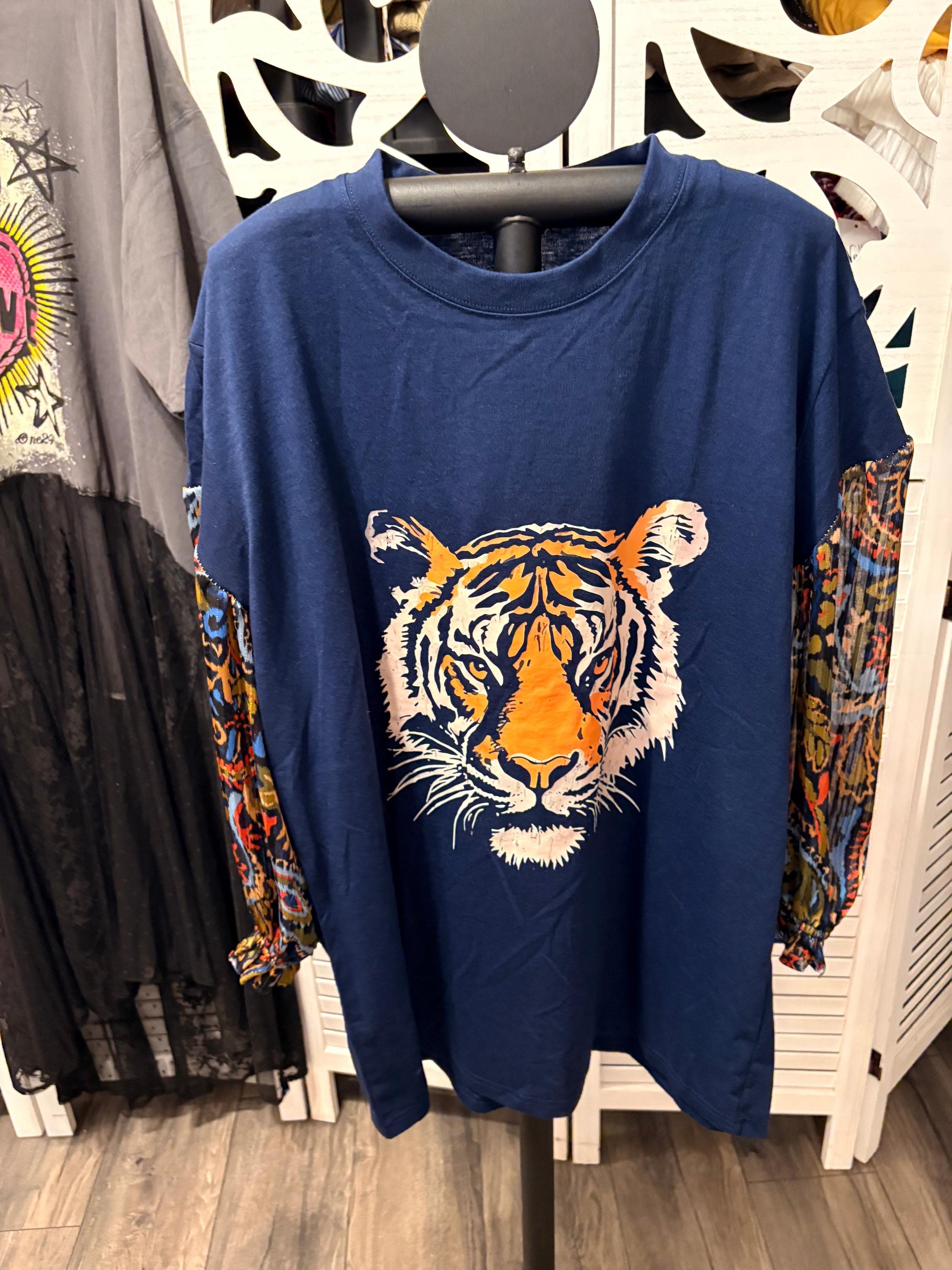 Go Tigers Tee One Size Fits Small to Large