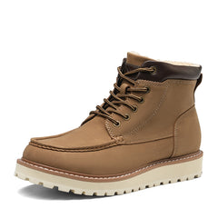 Men'S Warm Moc Toe Boots