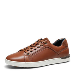 Men'S Wide Width Pu Leather Fashion Sneakers