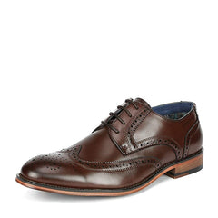 Men'S Pu Leather Wingtip Dress Shoes