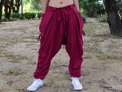 Harem Pants Women Men Baggy Yoga Dhoti Lounge Pants