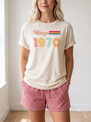 Retro Vintage Birthday Shirt, 1970 Vintage Shirt, 56th Birthday Gift