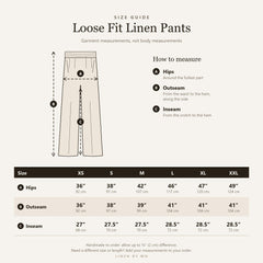 Linen Pants for Women, Loose Linen Trousers, Pre-Washed