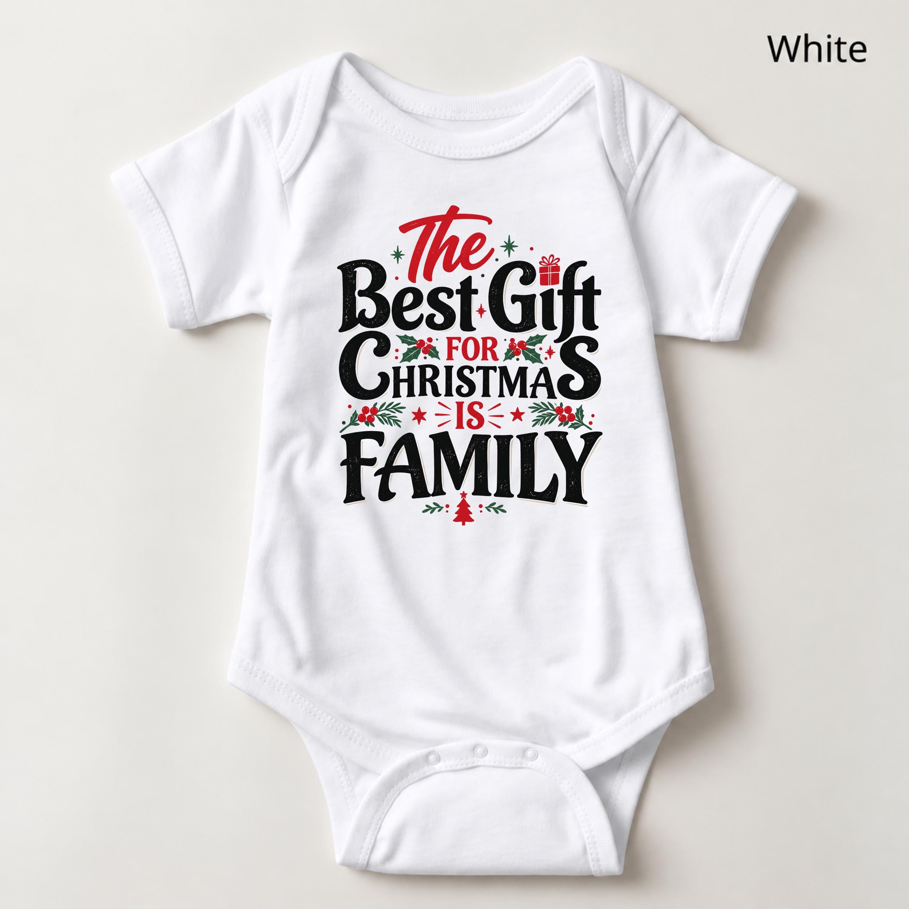 Matching Family Christmas Baby Bodysuit