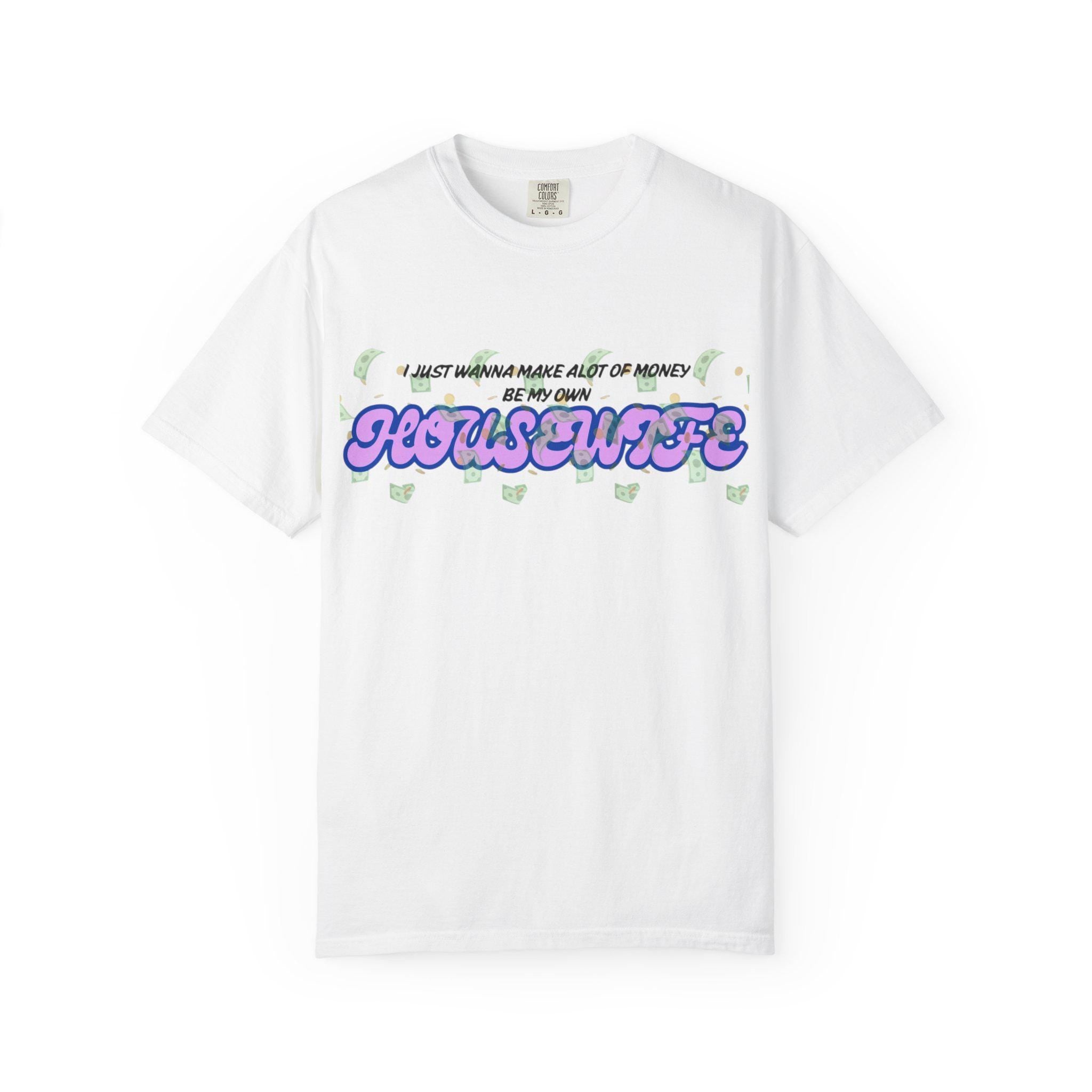 Tate McRae Housewife Unisex Garment-Dyed T-shirt