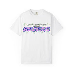Tate McRae Housewife Unisex Garment-Dyed T-shirt